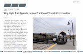 TRACK I Why Light Rail Appeals to Non-Traditional Transit ...web1.ctaa.org/webmodules/webarticles/articlefiles/RAIL_35_RailYard.pdf · Why Light Rail Appeals to Non-Traditional Transit