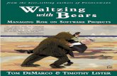 from the best-selling authors of P Waltzing with Bears · from the best-selling authors of PEOPLEWARE Waltzing ... Included in this mini-book are the complete Table of Contents, ...