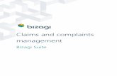 Claims and complaints management - Bizagi · Claims and complaints management | 2 Table of Contents Petitions, Claims and Complaints Management .....4