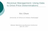 Revenue Management: Using Data to Drive Price DeterminationsMMBC).pdf · Revenue Management: Using Data to Drive Price Determinations ... Markdowns Display and trade ... An entirely