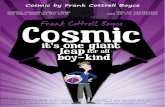 Cosmic by Frank Cottrell Boyce - The Training Space€¦ · DAY 1 DAY 5 DAY 9 DAY 6 DAY 7 DAY 8 DAY 10 DAY 11 DAY 13 DAY 14 DAY 12 DAY 2 DAY 3 DAY 4 Lesson Cosmic Boy by Frank Cottrell