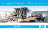 Hamon Research-Cottrell, Inc.scs.org/wp-content/uploads/2017/02/Session-7-ReACT-Brochure.pdf · first u.s. commercial installation Hamon Research-Cottrell has received the contract