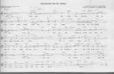geosci.uchicago.eduarcher/jazz_band/sheet/georgia.pdf · GEORGIA ON MY MIND Dm Am7 day Words by STUART GORRELL Music by HOAGY CARMICHAEL Bbm6 Dm/C whole D7b9 Slowly Geor Am7 …