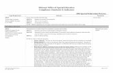 200-Special Education Process Education... · 200-Special Education Process Page 1 of 34 Rev. July 10, 2014 Missouri Office of Special Education Compliance Standards & Indicators