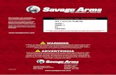 WARNING ADVERTENCIA - PDF.TEXTFILES.COMpdf.textfiles.com/manuals/FIREARMS/savage_rimfire_bolt...1 Congratulations on joining the Savage Arms family of sporting firearms owners. With