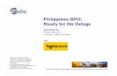 Philippines BPO: Ready for the Deluge - Chalre … BPO: Ready for the Deluge ... Good “soft-skills.” Alleged to be less able at hardcore ... Logica Presentation - Feb15 - short