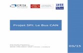 Projet SPI: Le Bus CAN - thierryperisse.free.frthierryperisse.free.fr/.../projet-busCAN/Projet2015-SPI-BUS-CAN.pdf · Figure 47: Face avant Labview (Tableau de bord véhicule) ...