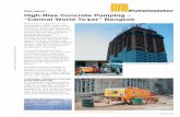 Site report High-Rise Concrete Pumping – “Central World ... · Site report BP 3595 GB High-Rise Concrete Pumping – “Central World Tower” Bangkok After years of stagnation