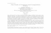 The Goals of Antitrust and Competition Policy · The Goals of Antitrust and Competition Policy ... Department of Economics ... sounded the twin themes that there was no basis in economic