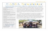 Fall Newsletter 2016 CASSA Newsletter - California State …hdcs.fullerton.edu/.../CASSANewsLetterFall2016_V1I2.pdf ·  · 2017-04-03Fall Newsletter 2016 1 CASSA Newsletter California