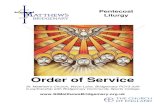 Order of Service - rjpmedia.co.uk · Order of Service St. Matthew's Church, ... by David Haas Glory to God in the ... Glory to God in the highest sing glory to God