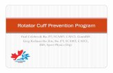 Rotator Cuff Program for CKC.ppt - Canoe Kayak Canadacanoekayak.ca/wp-content/uploads/2014/06/Rotator-Cuff-Injury... · The rotator cuff exercises can be used as a warm ... (i e shoulders