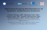 Abdominal Imaging Manifestations of Systemic Autoimmune Diseasesc.ymcdn.com/sites/€¦ ·  · 2017-04-26Abdominal Imaging Manifestations of Systemic Autoimmune Diseases Kristen