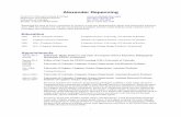 Repenning CV complete - University of Colorado Boulderralex/RepenningCV.pdf · 2001 Invited by Japanese Government to World Expo 2001, ... WebQuest, an AgentSheets based ... $100,000.