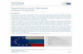 Briefing European Parliamentary Research Service defence and financial sectors were adopted. These sanctions have not swayed Russian public opinion, which continues to staunchly back