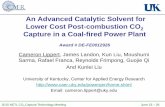 An Advanced Catalytic Solvent for Lower Cost Post ... Library/Events/2015... · An Advanced Catalytic Solvent for Lower Cost Post-combustion CO 2 ... Transition from lab- to bench-scale