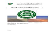 Road Transport HSE CASE - PDO€¦  · Web view · 2014-04-10The PDO Road Transport HSE Case is used to demonstrate that all major Safety hazards and Health and Environmental effects