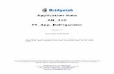 FT App Refrigerator - Bridgetek – Welcome to Bridgetekbrtchip.com/.../AN_310_FT800_Refrigerator_Application.pdfApplication Note AN_310 FT_App_Refrigerator Version 1.1 Document Reference