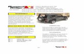 Jeep Wrangler Soft Top Installation Instructionsblog.jeepworld.com/help-files/13730_35_IFU.pdfFabric Replacement Top Installation Instructions For: 1997 - 2006 Wrangler / TJ Part Numbers:
