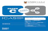 PAPER C - ICAS Hong Kong Officeicas-hk.unsw.edu.au/unsw_upload/SciencePaperC.pdf · PAPERC DO NOT OPEN THIS BOOKLET UNTIL INSTRUCTED. STUDENT’S NAME: Read the instructions on the