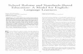 S3cool Reform and Standards,Based Education: A … Modification... · S3cool Reform and Standards,Based Education: A Model for English-Language Learners JANA ECHEVARRIA California