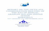 REPORT ON THE FifTH ATS COORDINATION …aaians.org/sites/default/files/eventdocument/Final report...REPORT ON THE FIFTH ATS COORDINATION MEETING OF THE BAY OF BENGAL, ARABIAN SEA AND