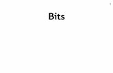 1 Bits - GitLab · Binary questions Everybody knows that computers use binary for numbers and arithmetic, but: Why? Computer scientists need to know something about