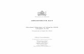 Province of Alberta · RSA 2000 Chapter A-44 ARCHITECTS ACT 2 Registered Architects, Visiting Project Architects and Architects Corporations 14 Registration as registered architect
