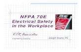Electrical Safety in the Workplace - EGSA F07 Deane...OSHA bases its electrical safety mandates on: CFR 1910 Subpart S (General Industry) ... Electrical Safety in the Workplace ...Authors: