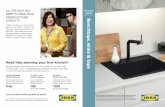 Benchtops sinks & taps - ikea.com · PDF file7. BENCHTOPS. STONE. Made of natural quartz (one of the hardest materials in nature) and high-quality polymer resins for a smooth non-porous
