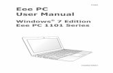 E5083 Eee PC User Manual - CNET Contentcdn.cnetcontent.com/30/5b/305b1cde-342c-47eb-8a64-a8549ec23d25.… · iv Table of Contents About This User’s Manual You are reading the Eee