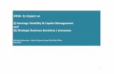IFRS9 Its impact on (i) Earnings Volatility Capital ... · (i) Earnings Volatility & Capital Management ... This presentation was prepared by ... may be held responsible for any reliance