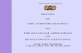 REPORT OF THE AUDITOR GENERAL ON THE ...kebudgetdocs.ipfkenya.or.ke/docs/Busia County/2013-2014...REPORT OF THE AUDITOR-GENERAL ON THE FINANCIAL OPERATIONS OF BUSIA COUNTY EXECUTIVE