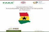 Innovation for Sustainable Agricultural Growth in Ghanaresearch4agrinnovation.org/wp-content/uploads/2017/11/GhanaDossier... · Sustainable Agricultural Growth in Ghana. ... 1 General