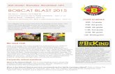 Bobcat Blast Newsletter 2015 finalschool.fultonschools.org/es/birminghamfalls/Documents...This year, BFES is launching a school and community wide initiative called #BEKIND. Because