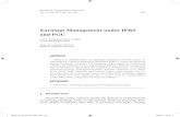 Earnings Management under IFRS and PGC - ACCID · International Financial Reporting Standards ... financial decision making (Healy & Wahlen, ... Earnings Management under IFRS and