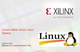 linux Dma From User Space - Xilinx - Community Forumsforums.xilinx.com/xlnx/attachments/xlnx/ELINUX/10693/1/Linux DMA... · Some network stacks (not Linux) provide a zero copy design
