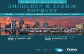 CURRENT SOLUTIONS IN SHOULDER & ELBOW … A. Abboud, MD Professor, Shoulder & Elbow Surgery Jefferson University Hospitals Senior Vice President Rothman Institute Philadelphia, PA