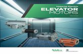 Imperial Electric ELEVATOR MOTORS - nidec-ise.comLR-SINGLES)… · ELEVATOR MOTORS Imperial Electric. A PERFECT ... shortcuts taken in fabrication that could ... elevator application-not