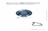Boot your 3DEXPERIENCE - Welcome to the 3DS Academy your...Each user receives an invitation email from 3dexperience@3ds.com. Please note this email might be considered as SPAM by the