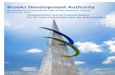 Brooks Development Authority · Brooks Development Authority ... Milo D. Nitschke ... measurement of success, physical planning, marketing, development and construction, historic