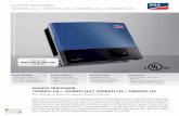 SUnny TrIPOwer 12000TL-US / 15000TL-US / 20000TL-US ... · transformerless inverter is UL listed for up to 1000 V DC maximum system ... Suitable for both 600 V DC and 1,000 ... AC