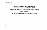 Getting Started with the CBR 2 Sonic Motion Detector - Kentreed/Instructors/MATH 11009/CBR2_EN.pdf · Activity 3 — A Speedy slide parabolic 18 . ... Getting started with the CBR