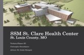 SSM St. Clare Health Center St. Louis County, MO St. Clare Health Center St. Louis County, MO ... •Use DDM •10” thick slab ... 2 Way Flat Plate Slab 1 Way Slab with