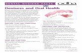 Dentures and Oral Health - ODHA - ODHA Website · Dental Hygienists: Your Partners in Oral Health Dentures enhance a person’s appearance and quality of life. They give people the