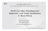 JICA’s Corridor Development Approach and Trade ...borderlesswa.com/sites/default/files/BA2017/JICA _201705... · JICA’s Corridor Development Approach and Trade Facilitation ...