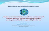 Northern Corridor initiatives to enhance sustainable and ...unohrlls.org/custom-content/uploads/2016/10/Mr.-Donat-Bagula... · to various maritime ports around the continent(land