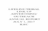 LIFELINE/TRIBAL LINK UP ADVERTISING/ OUTREACH ANNUAL REPORT …puc.sd.gov/commission/dockets/telecom/2017/tc17-044… ·  · 2017-06-30SOUTH DAKOTA PUBLIC UTILITIES COMMISSION LIFELINE/TRIBAL