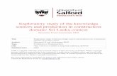 TRENDS OF CONSTRUCTION PROCUREMENT …usir.salford.ac.uk/9935/1/270_Shiyamini_R._EXPLORATORY_STUDY_OF...Title Exploratory study of the knowledge sources and production in construction
