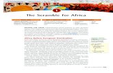 The Scramble for Africa ·  · 2015-06-30EMPIRE BUILDING Ignoring the claims of African ethnic groups, kingdoms, and city-states, Europeans established colonies. African nations